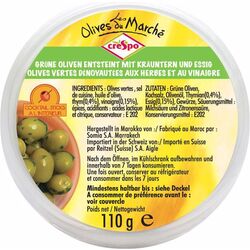 Crespo Grüne Oliven Kräuter 110 g (110g)