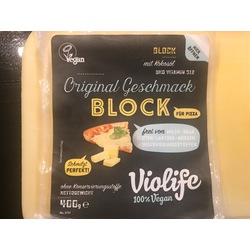 Violife Original Geschmack Block für Pizza