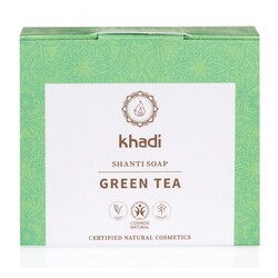 khadi Shanti SEIFE GREEN TEA - Aromen Grüner Tee, Zitrus & Salbei