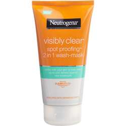 Neutrogena Visibly Clear 2in1 Reinigung & Maske (Reinigungslotion  150ml)