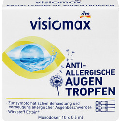VISIOMAX Antiallergische Augentropfen 10 Ampullen à 0,5 ml