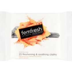 femfresh Freshening soothing cloths (Feuchttücher)