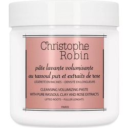 Christophe Robin Pâte Lavante Volumisante au Rassoul Pur et Extraits de Rose (75ml  Shampoo)