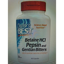 Doctors Best Betain HCl mit Pepsin