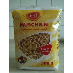 Apti Muscheln Suppennudeln, 500 g