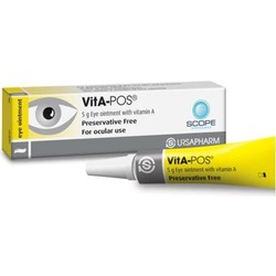 Vita-Pos Vita Pos Augensalbe mit Vitamin A (Crème  5ml  Tag  Nacht)