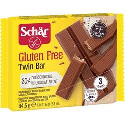 Schär Twin Bar Snack mit Schokolade glutenfrei (63g)