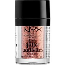 NYX Professional Make-Up Metallic Glitter - Dubai Bronze (Bronze  Glitter)