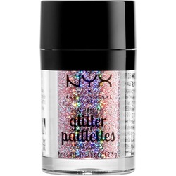 NYX Professional Make-Up Metallic Glitter - Beauty Beam (Blau  Grün  Orange  Glitter  Lila  Pink)
