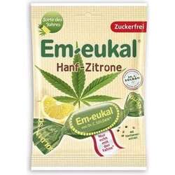 Dr. C. Soldan Bonbons Em-eukal  Hanf-Zitrone zuckerfrei 75 g