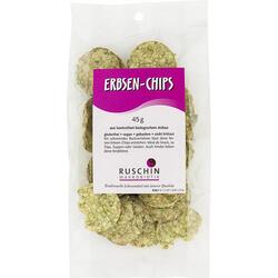 Ruschin Makrobiotik Bio Erbsen-Chips glutenfrei 45 g