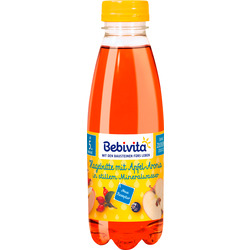 Bebivita Hagebutte mit Apfel-Aronia in stillem Mineralwaser - Bio