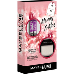 Maybelline New York Geschenkset Mascara Falsies Lash Lift Black + Gratis Lidschatten Color Sensational Mono 80