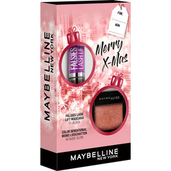 Maybelline New York Geschenkset Mascara Falsies Lash Lift Black + Gratis Lidschatten Color Sensational Mono 40
