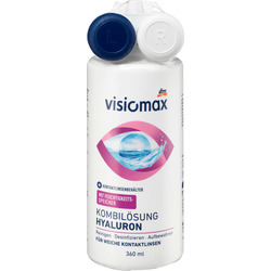 VISIOMAX Kontaktlinsen-Pflegemittel Kombilösung mit Hyaluron