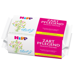 HiPP Babysanft Feuchttücher zart pflegend, 2 x 56 St