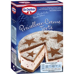 Preiselbeer-Creme Torte