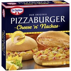 Dr. Oetker Pizzaburger Cheese ´n´ Nachos