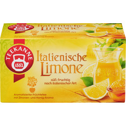 Teekanne Früchte-Tee, italienische Limone (20 x 2,5 g)