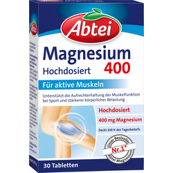 Abtei Magnesium 400 Tabletten 30 St.