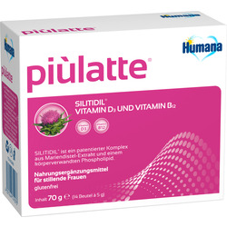 Humana piulatte Vitamin D3 & Vitamin B12 für stillende Frauen