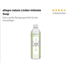 allegro natura Linden Intimate Soap