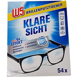 W5 Brillenputztücher Klare Sicht