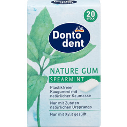 Dontodent Kaugummi Nature Gum, Spearmint