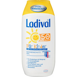 Ladival Sonnenmilch Gel Kids, allergische Haut, LSF 50+
