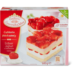 Conditorei Coppenrath & Wiese Cafeteria fein & sahnig Erdbeer Joghurt