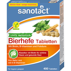 sanotact Bierhefe Tabletten 400 St.