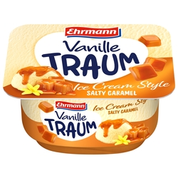 Ehrmann Vanilletraum Ice Cream Style Salty Caramel 115 G
