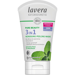 Lavera Reinigung-Peeling-Maske 3in1 Pure Beauty