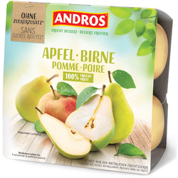 Andros Apfel-Birne 4x100g