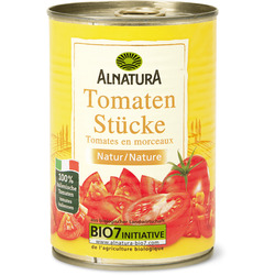 Alnatura Bio Tomaten in Stücke, Natur 400 g