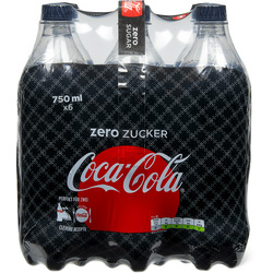 Coca-Cola Zero 6x750ml