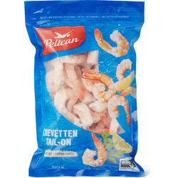 Crevettes Tail-On 500g