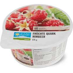 Früchte Quark  Himbeer 
