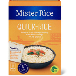 Quick Rice Parboiled 5x64g