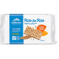 Galbusera RisoSuRiso crackers 10 porzioni