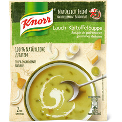 Knorr Lauch-Kartoffel Suppe 100%