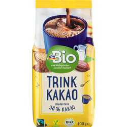 dmBio Kakao, Trink-Schokolade, 400 g