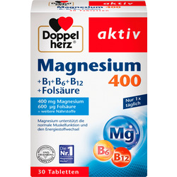 Doppelherz Magnesium 400mg Tabletten 30 St.
