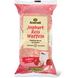 Alnatura Reiswaffel Joghurt Erdbeer