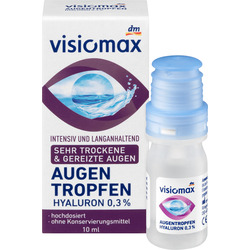 VISIOMAX Augentropfen Hyaluron, ohne Konservierungsmittel