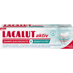Lacalut Zahnpasta aktiv Zahnfleischschutz & Sensitivität