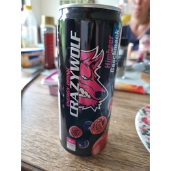 Crazywolf - Energie Drink: Himbeer Geschmack