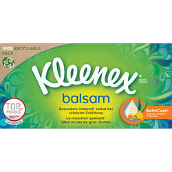 Kleenex Taschentücher Box Balsam