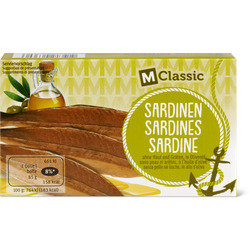Migros M-Classic Sardinen Ohne Haut und Gräte in Olivenöl