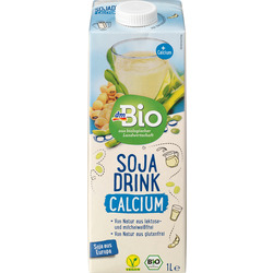 dmBio Pflanzendrink, Soja Drink mit Calcium